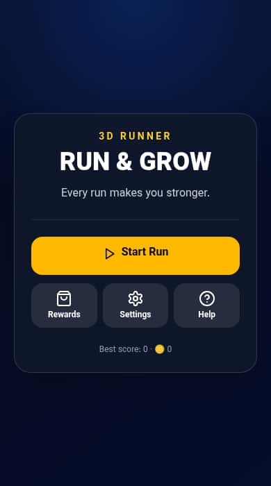 "RUN & GROW"